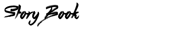 Story Book font preview